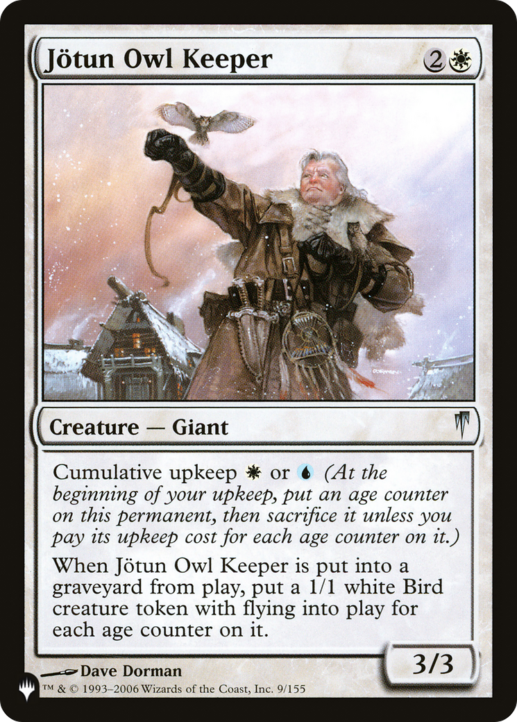 Jotun Owl Keeper [The List] | Rook's Games and More
