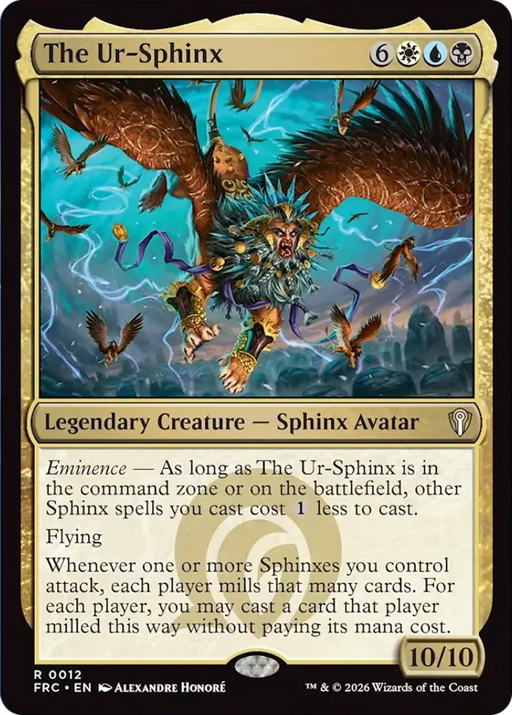 The Ur-Sphinx [Reality Fracture Commander] | Rook's Games and More