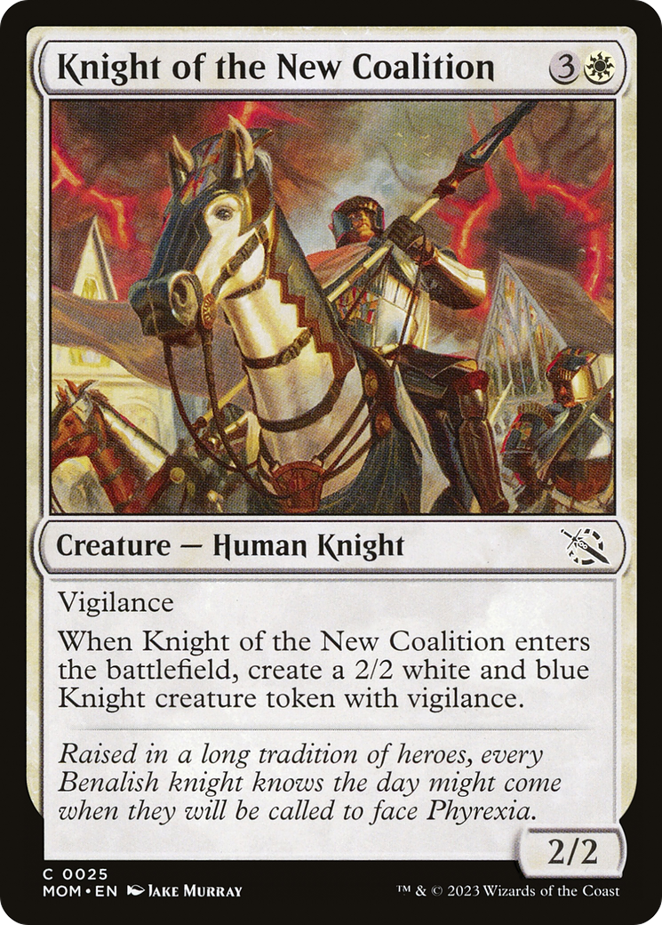 Knight of the New Coalition [March of the Machine] | Rook's Games and More