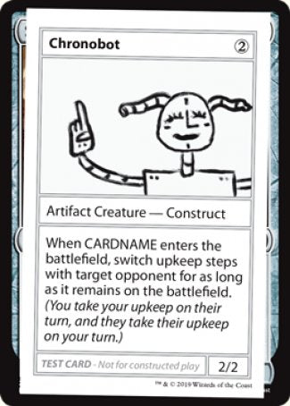 Chronobot (2021 Edition) [Mystery Booster Playtest Cards] | Rook's Games and More