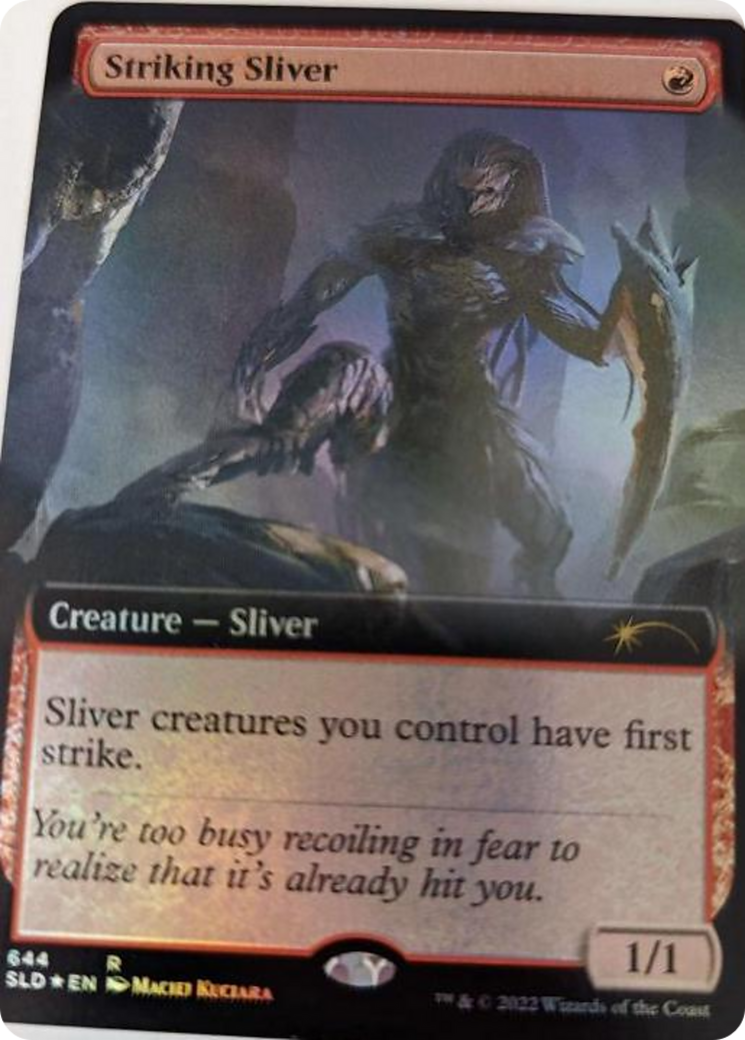 Striking Sliver (Extended Art) [Secret Lair Drop Series] | Rook's Games and More
