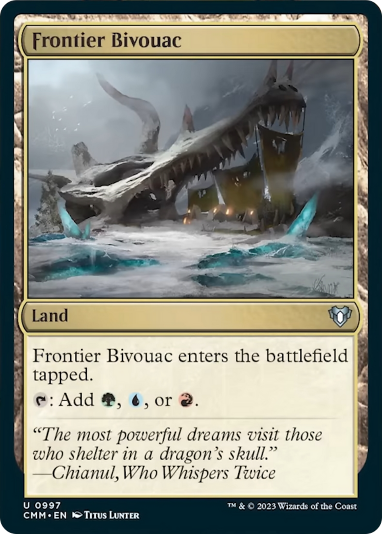 Frontier Bivouac [Commander Masters] | Rook's Games and More