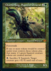 Chatterfang, Squirrel General (Retro Foil Etched) [Modern Horizons 2] | Rook's Games and More