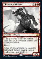 Obsidian Charmaw (Sketch) [Modern Horizons 2] | Rook's Games and More