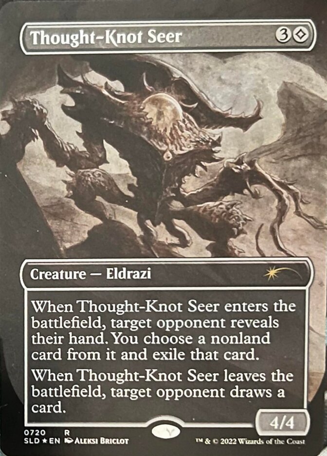 Thought-Knot Seer (720) (Borderless) [Secret Lair Drop Promos] | Rook's Games and More