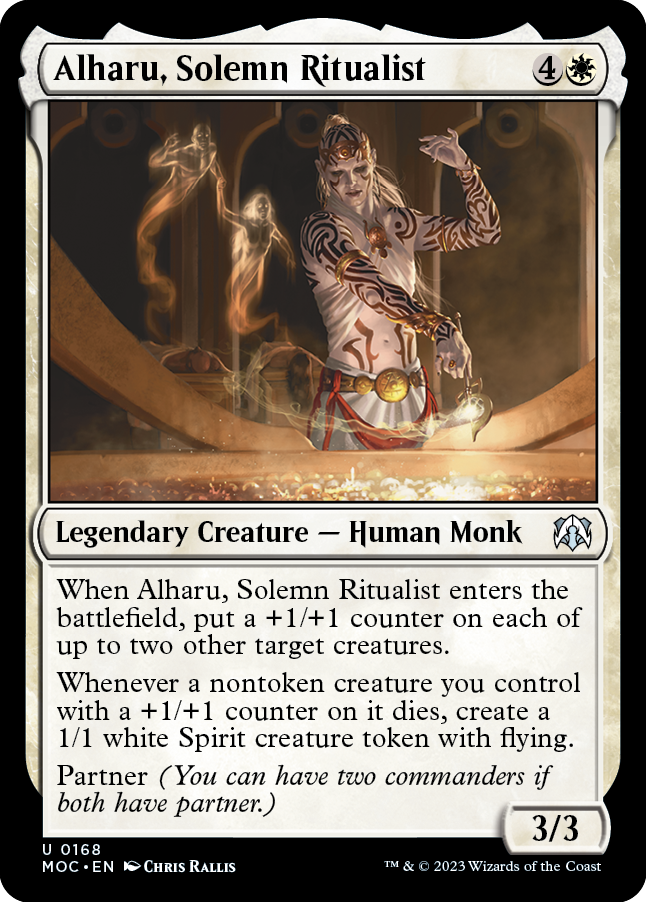 Alharu, Solemn Ritualist [March of the Machine Commander] | Rook's Games and More