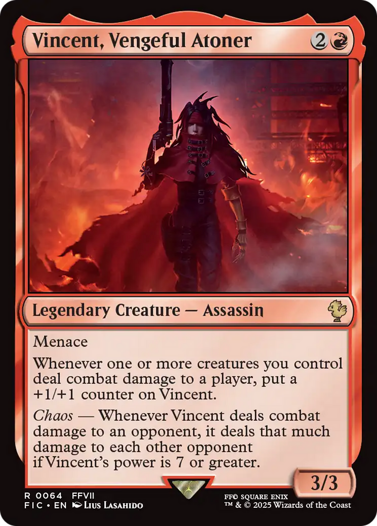 Vincent, Vengeful Atoner [FINAL FANTASY Commander] | Rook's Games and More