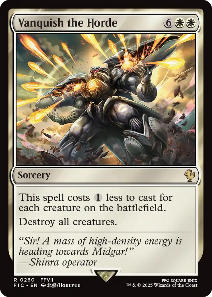 Vanquish the Horde [FINAL FANTASY Commander] | Rook's Games and More