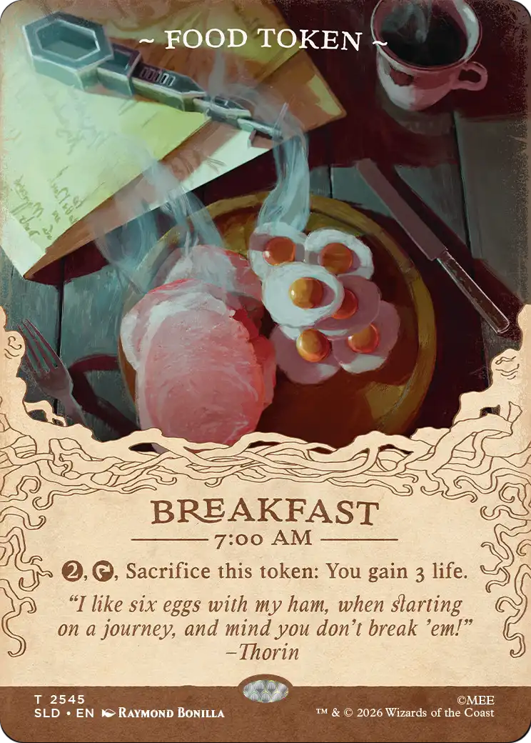 Food Token (2545) [Secret Lair Drop Series] | Rook's Games and More