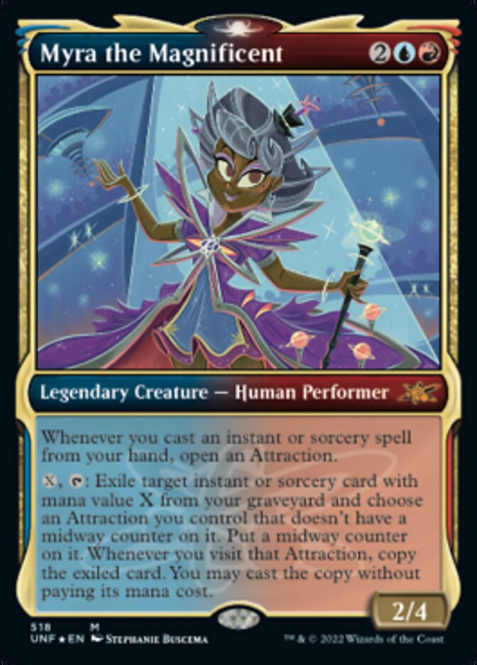 Myra the Magnificent (Showcase) (Galaxy Foil) [Unfinity] | Rook's Games and More