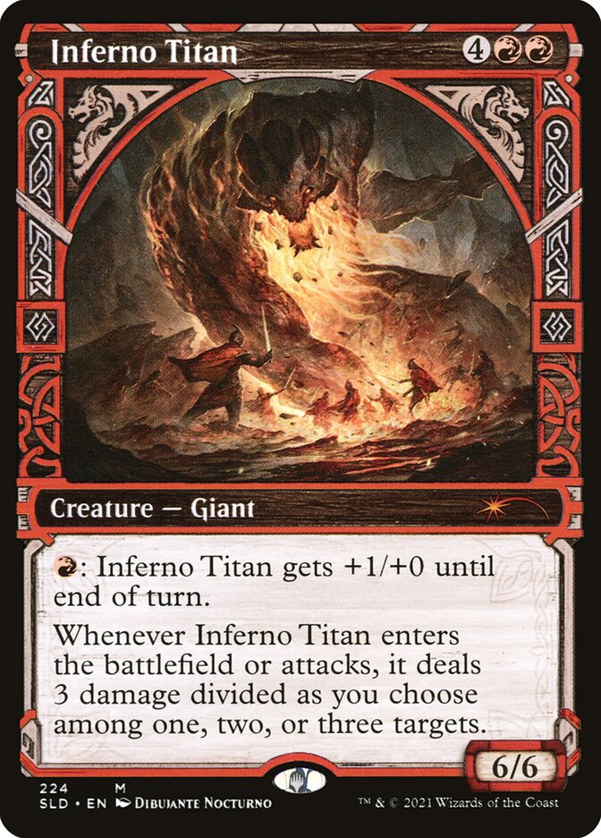 Inferno Titan [Secret Lair Drop Series] | Rook's Games and More