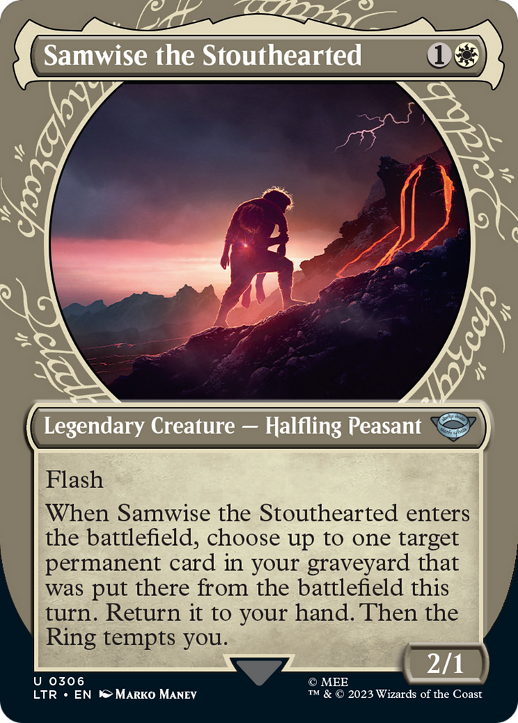 Samwise the Stouthearted (Showcase Ring Frame) [The Lord of the Rings: Tales of Middle-Earth] | Rook's Games and More