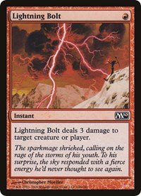 Lightning Bolt (M10) (Oversized) [Oversize Cards] | Rook's Games and More