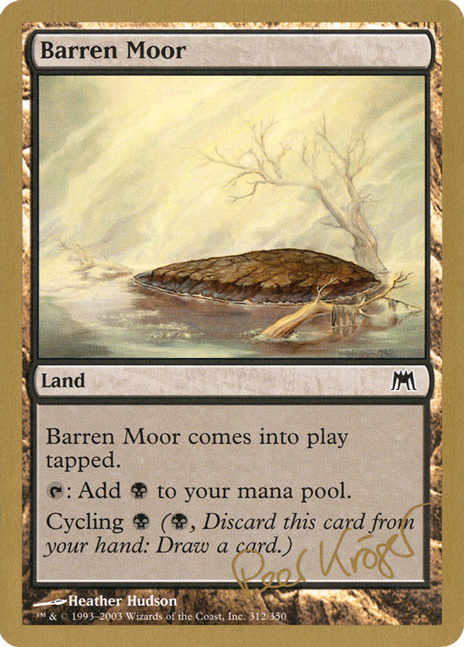 Barren Moor (Peer Kroger) [World Championship Decks 2003] | Rook's Games and More