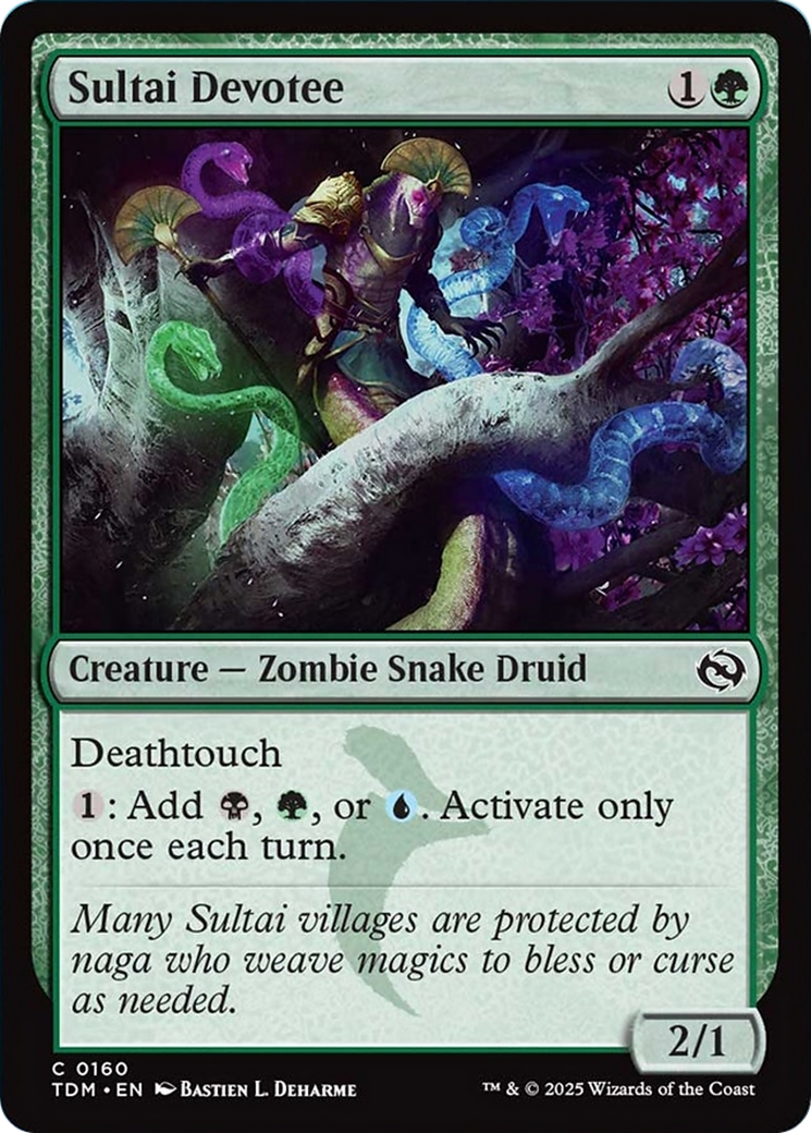 Sultai Devotee [Tarkir: Dragonstorm] | Rook's Games and More