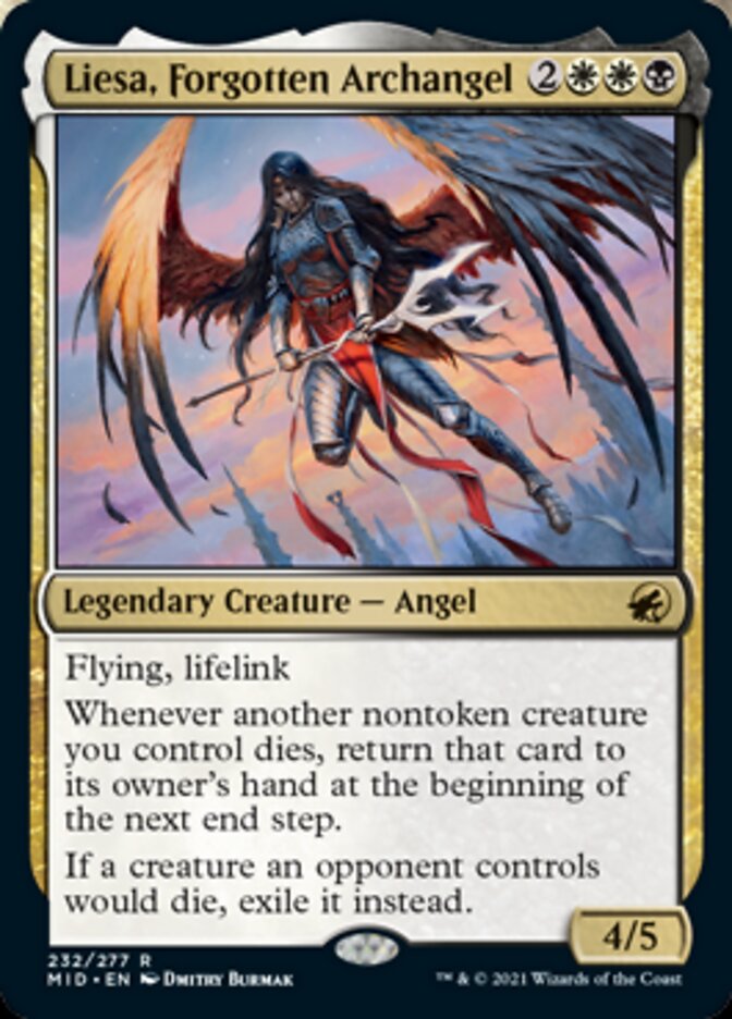 Liesa, Forgotten Archangel [Innistrad: Midnight Hunt] | Rook's Games and More