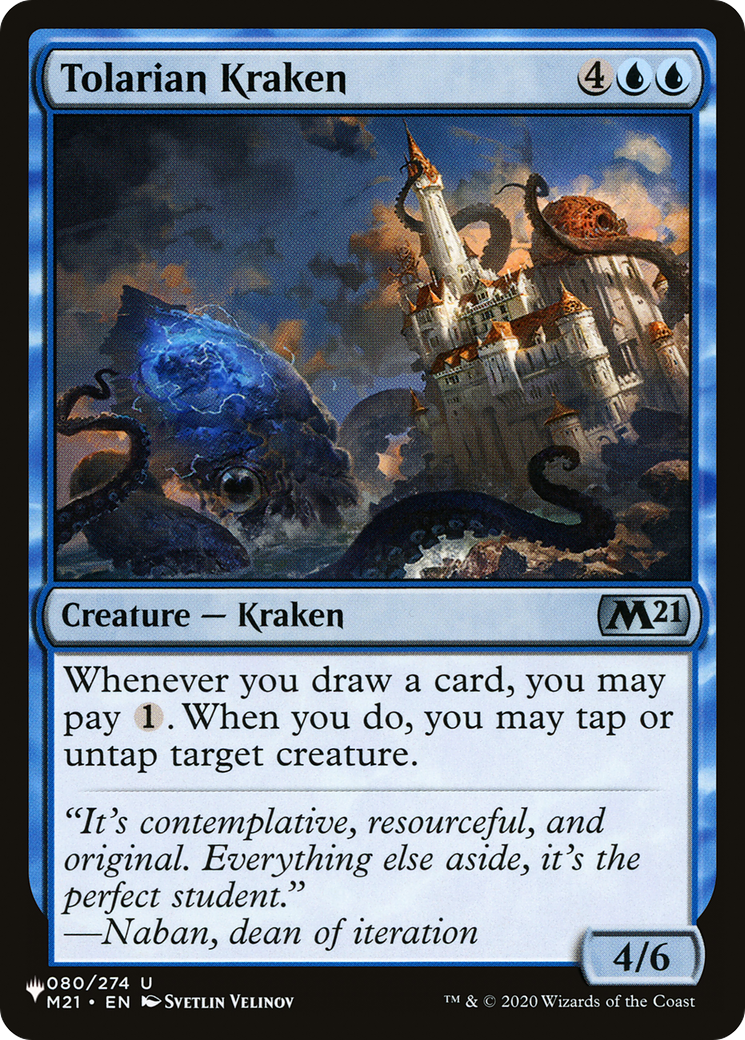 Tolarian Kraken [The List Reprints] | Rook's Games and More