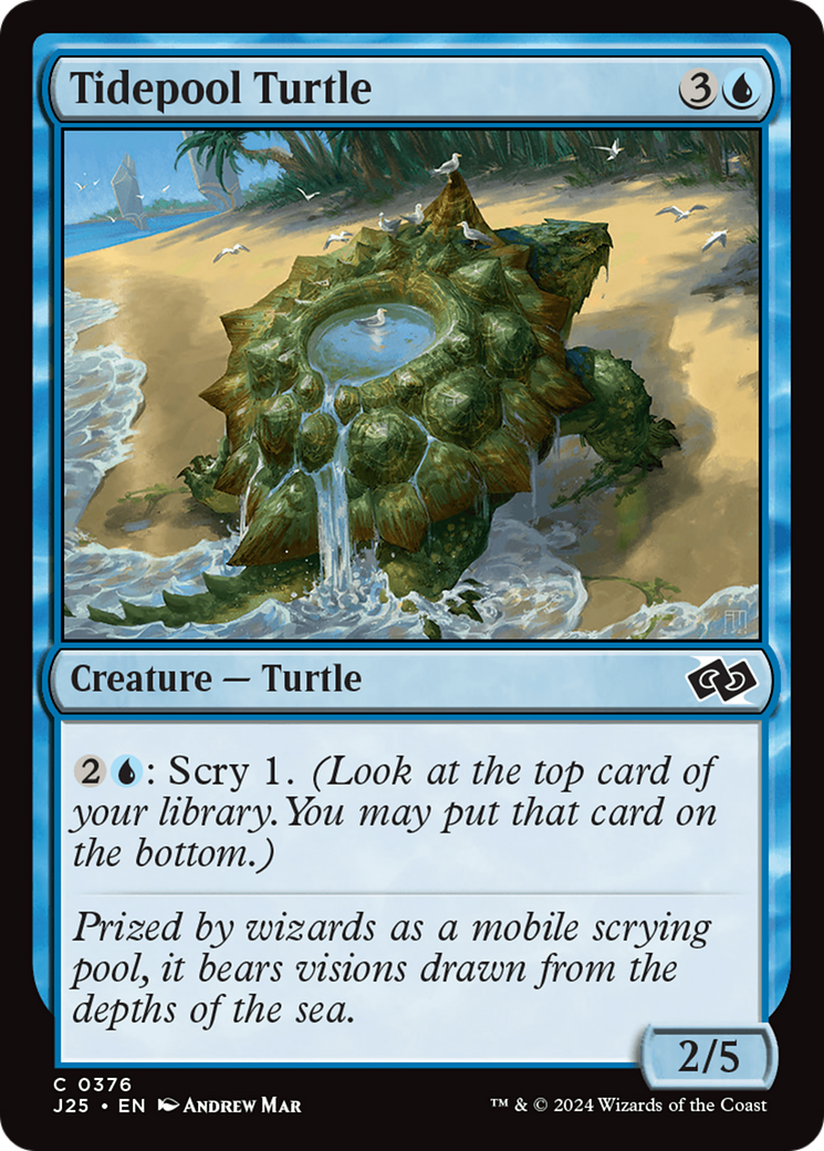 Tidepool Turtle [Foundations Jumpstart] | Rook's Games and More