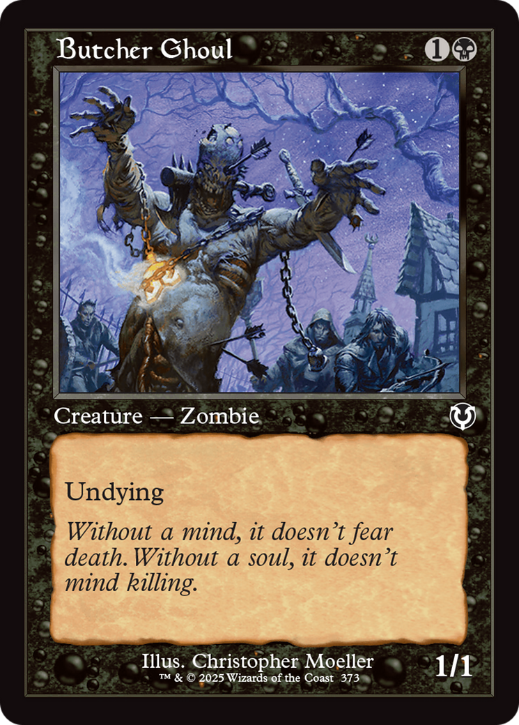 Butcher Ghoul (Retro Frame) [Innistrad Remastered] | Rook's Games and More