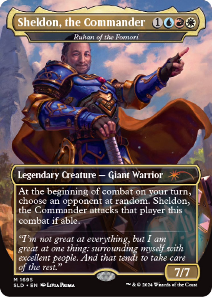 Ruhan of the Fomori - Sheldon, the Commander [Secret Lair: Sheldon's Spellbook] | Rook's Games and More