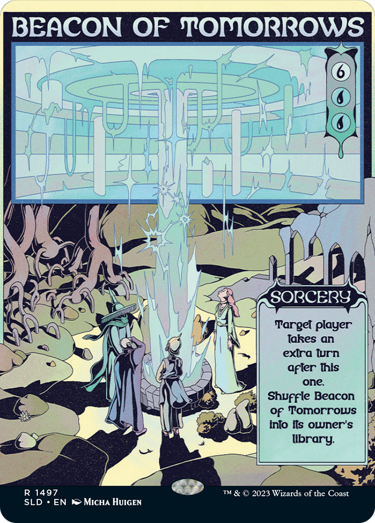 Beacon of Tomorrows (Rainbow Foil) [Secret Lair Drop Series] | Rook's Games and More