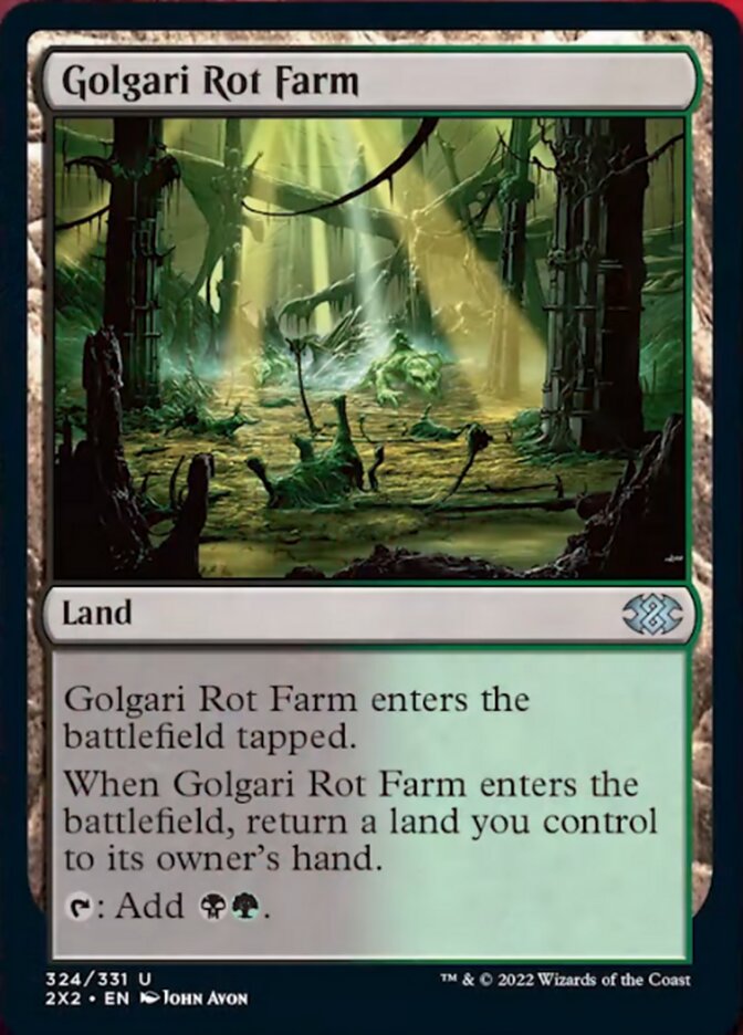 Golgari Rot Farm [Double Masters 2022] | Rook's Games and More