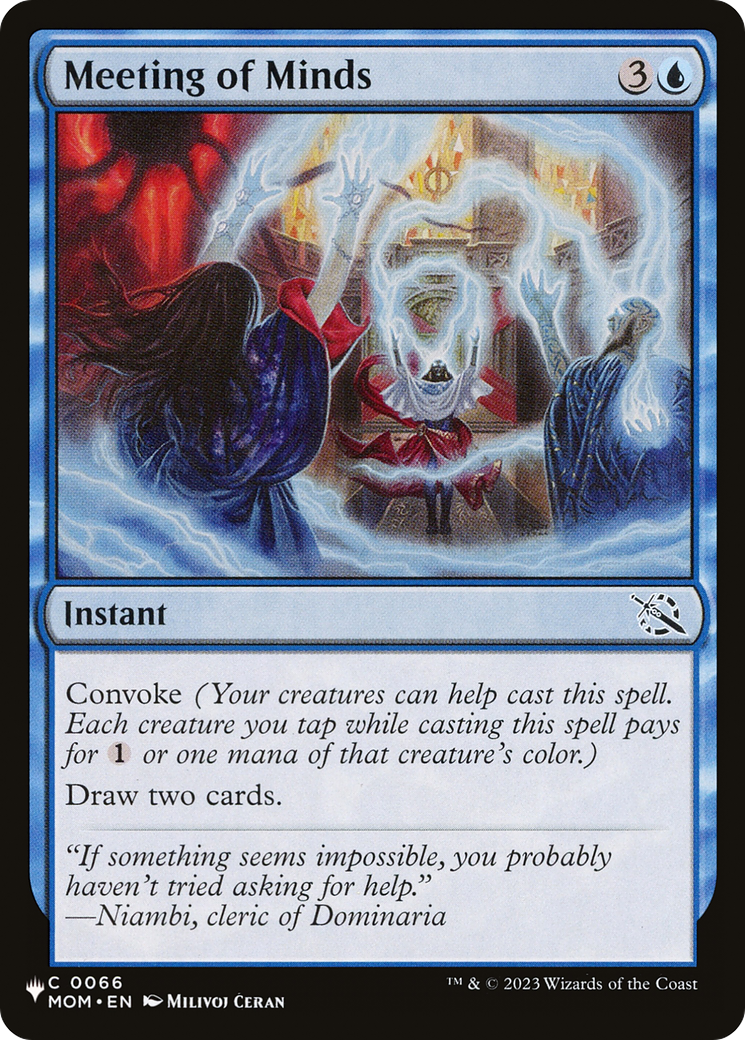 Meeting of Minds [The List] | Rook's Games and More