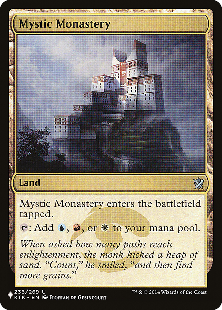 Mystic Monastery [The List] | Rook's Games and More