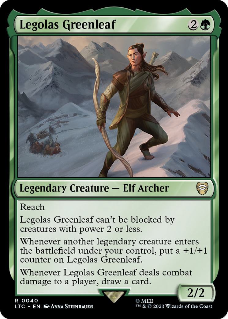 Legolas Greenleaf [The Lord of the Rings: Tales of Middle-Earth Commander] | Rook's Games and More