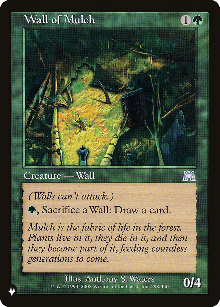 Wall of Mulch [The List Reprints] | Rook's Games and More