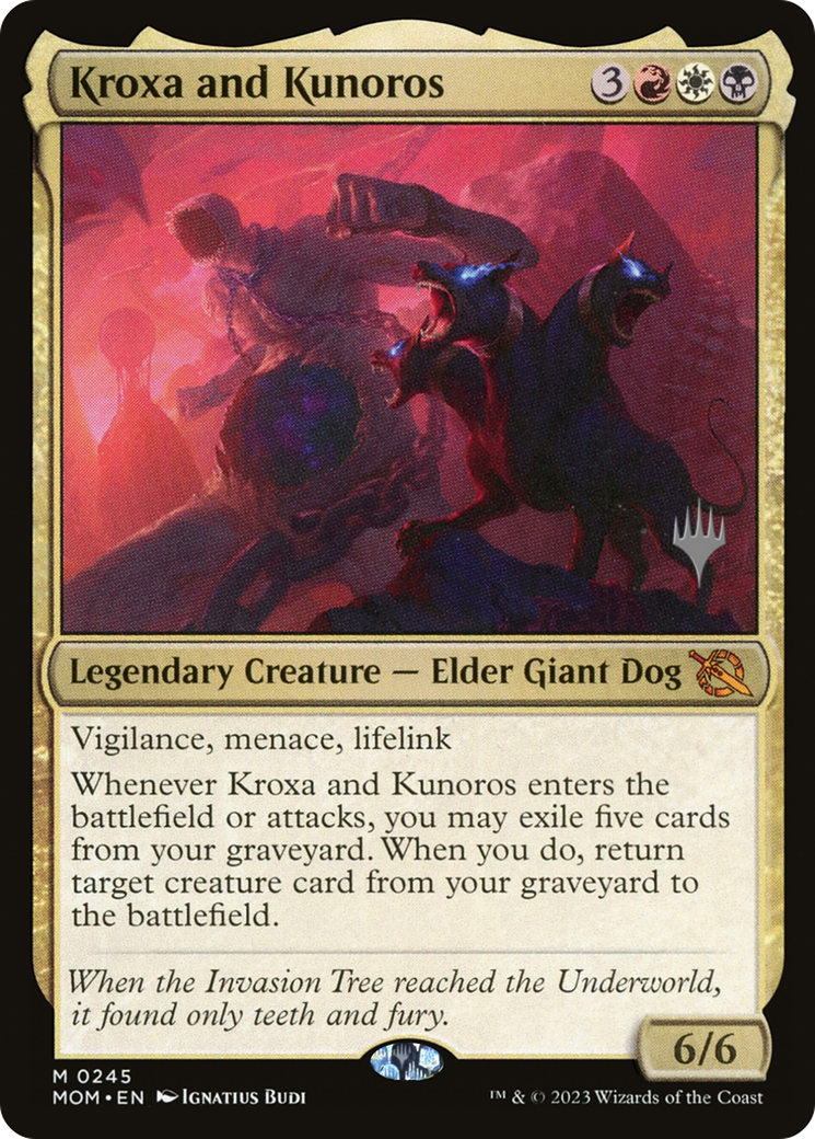Kroxa and Kunoros (Promo Pack) [March of the Machine Promos] | Rook's Games and More