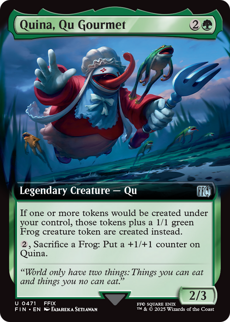 Quina, Qu Gourmet (Extended Art) [FINAL FANTASY] | Rook's Games and More