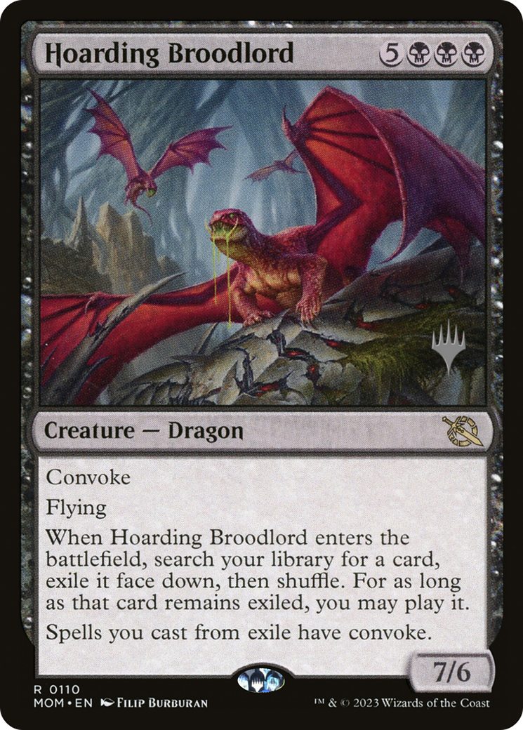 Hoarding Broodlord (Promo Pack) [March of the Machine Promos] | Rook's Games and More