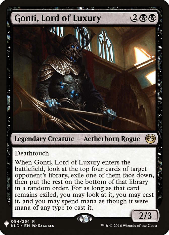Gonti, Lord of Luxury [Mystery Booster] | Rook's Games and More