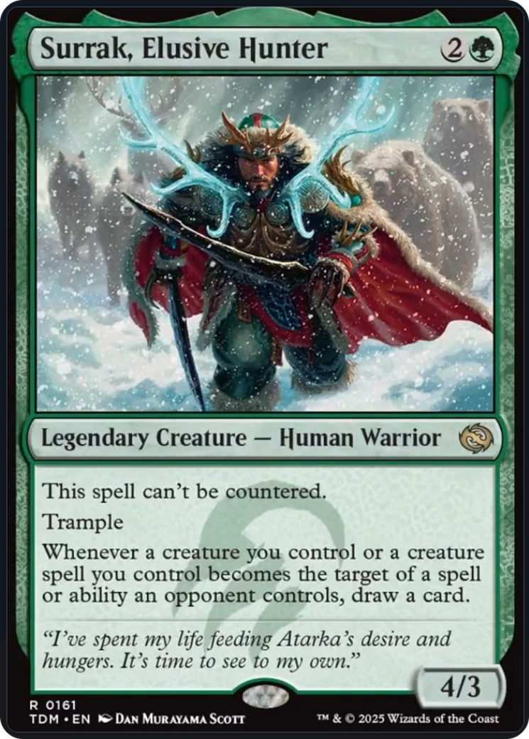 Surrak, Elusive Hunter [Tarkir: Dragonstorm] | Rook's Games and More