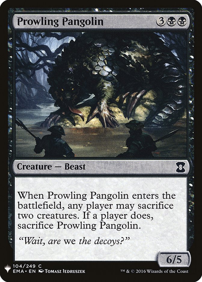 Prowling Pangolin [Mystery Booster] | Rook's Games and More