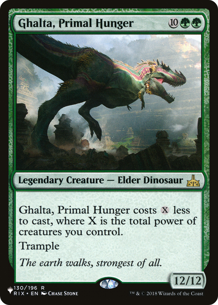 Ghalta, Primal Hunger [The List] | Rook's Games and More