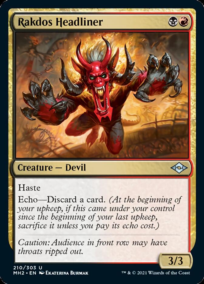 Rakdos Headliner [Modern Horizons 2] | Rook's Games and More