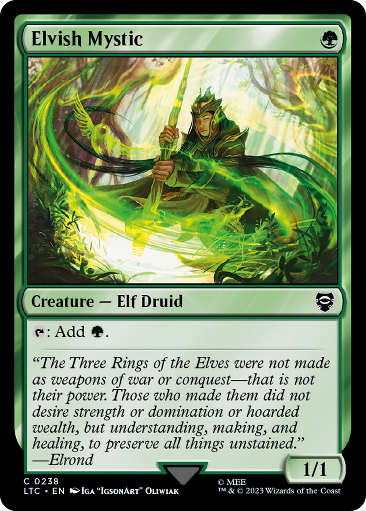 Elvish Mystic [The Lord of the Rings: Tales of Middle-Earth Commander] | Rook's Games and More