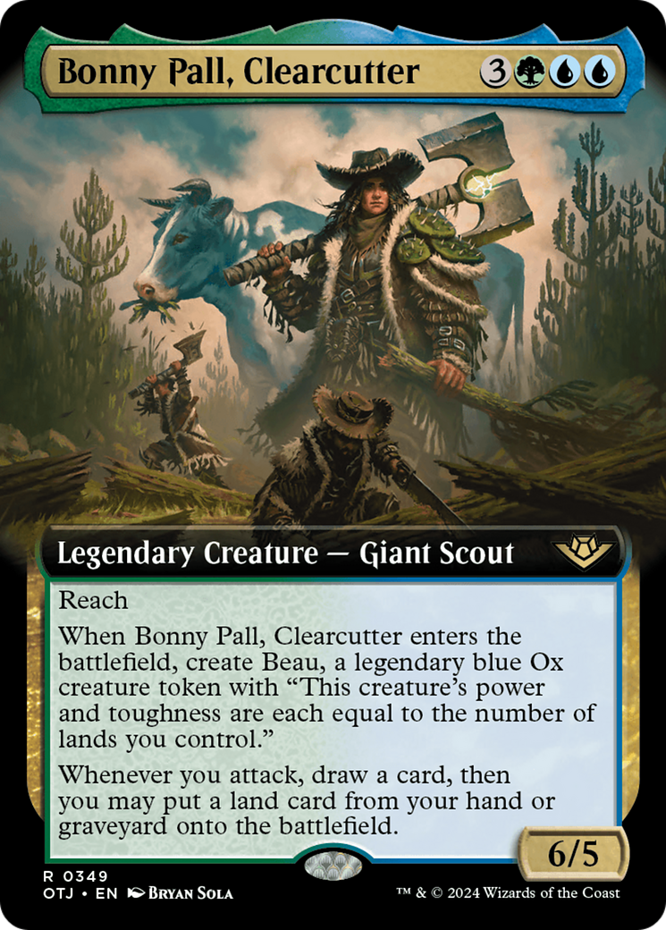 Bonny Pall, Clearcutter (Extended Art) [Outlaws of Thunder Junction] | Rook's Games and More