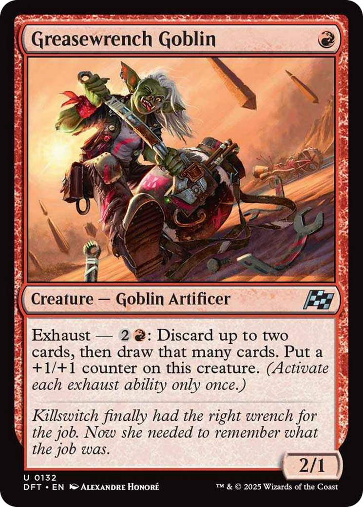 Greasewrench Goblin [Aetherdrift] | Rook's Games and More