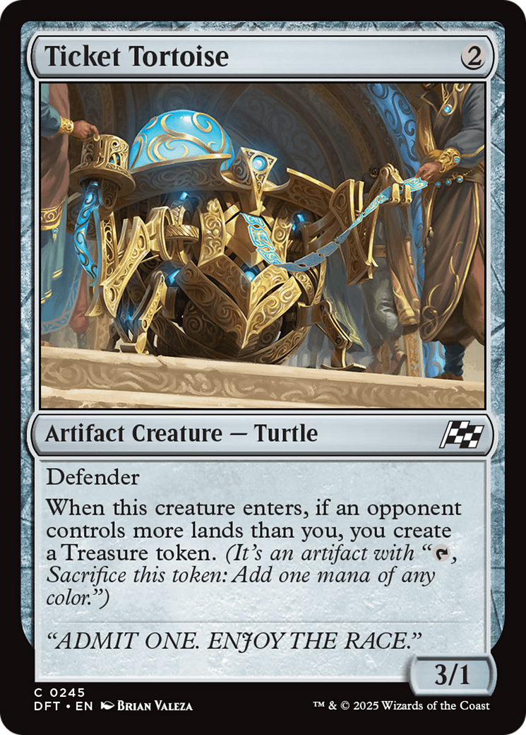 Ticket Tortoise [Aetherdrift] | Rook's Games and More