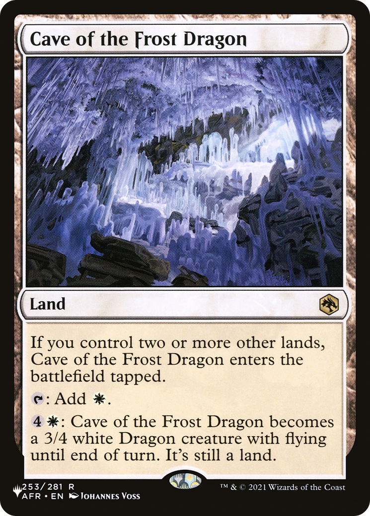Cave of the Frost Dragon [The List] | Rook's Games and More
