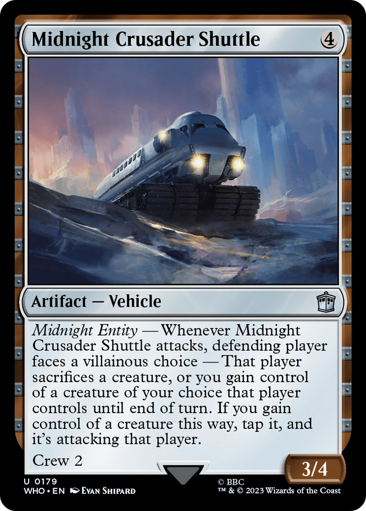 Midnight Crusader Shuttle [Doctor Who] | Rook's Games and More
