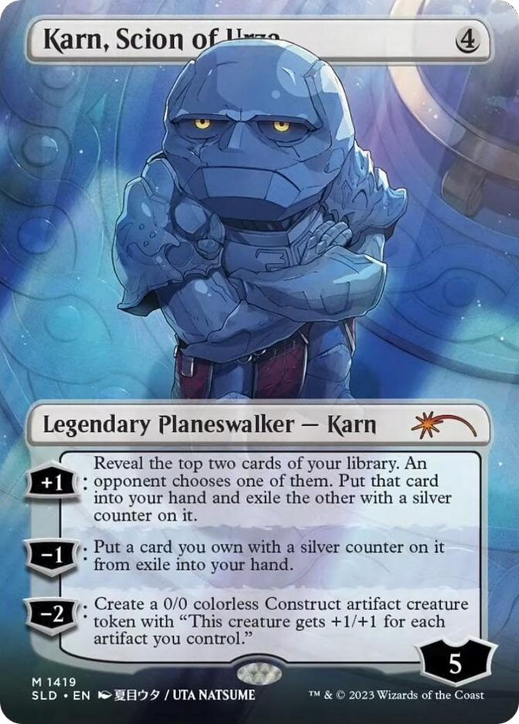 Karn, Scion of Urza (Rainbow Foil) [Secret Lair Drop Series] | Rook's Games and More