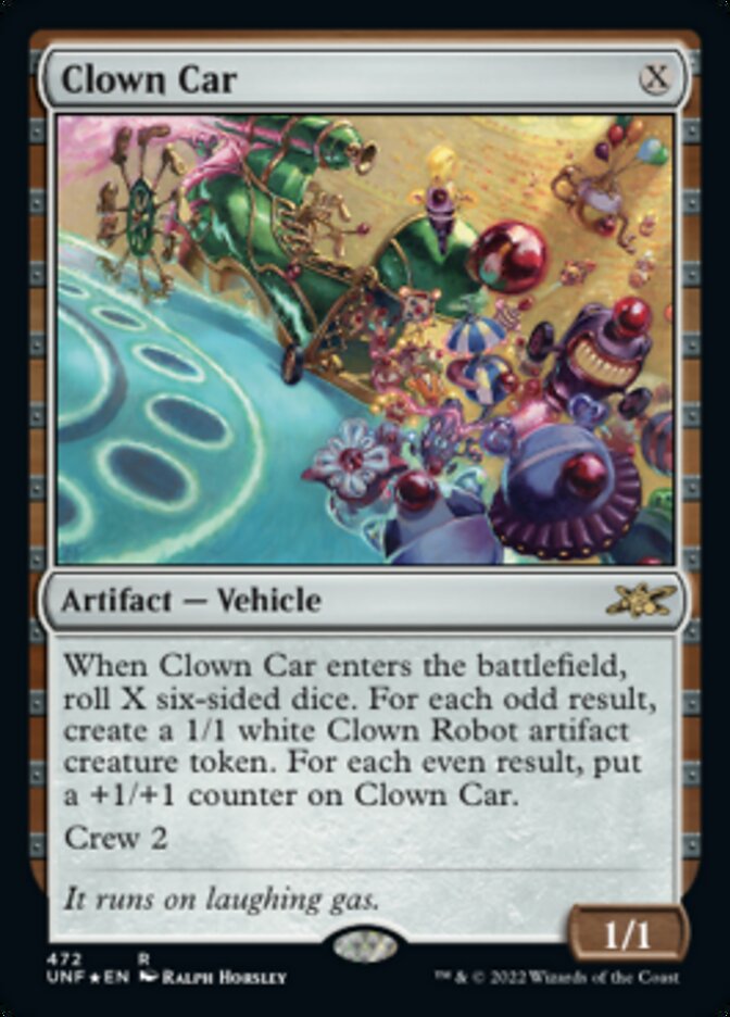 Clown Car (Galaxy Foil) [Unfinity] | Rook's Games and More