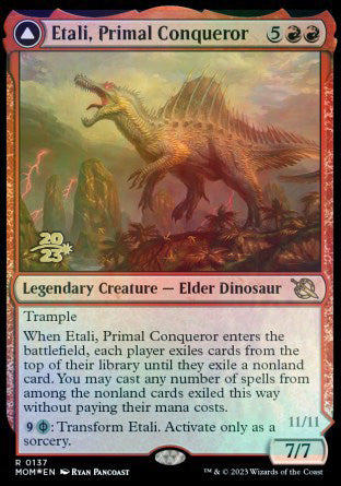 Etali, Primal Conqueror // Etali, Primal Sickness [March of the Machine Prerelease Promos] | Rook's Games and More