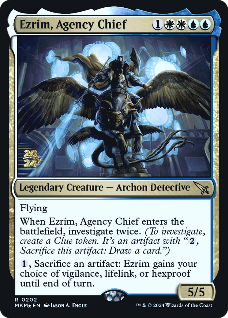 Ezrim, Agency Chief [Murders at Karlov Manor Prerelease Promos] | Rook's Games and More