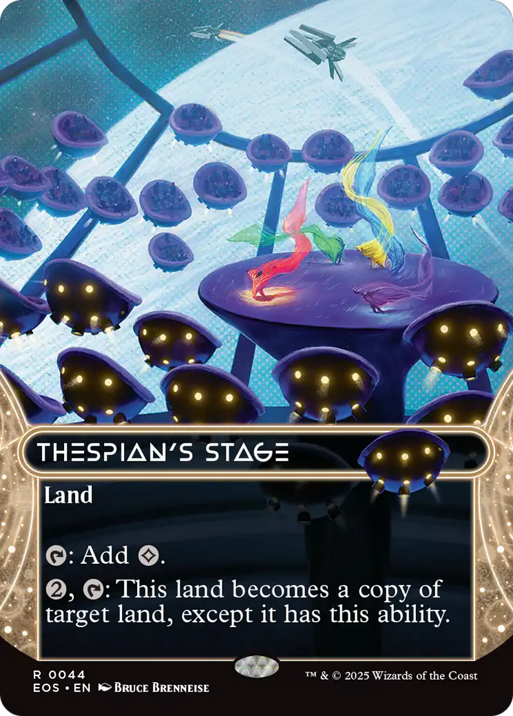Thespian's Stage (0044) (Borderless) [Edge of Eternities: Stellar Sights] | Rook's Games and More