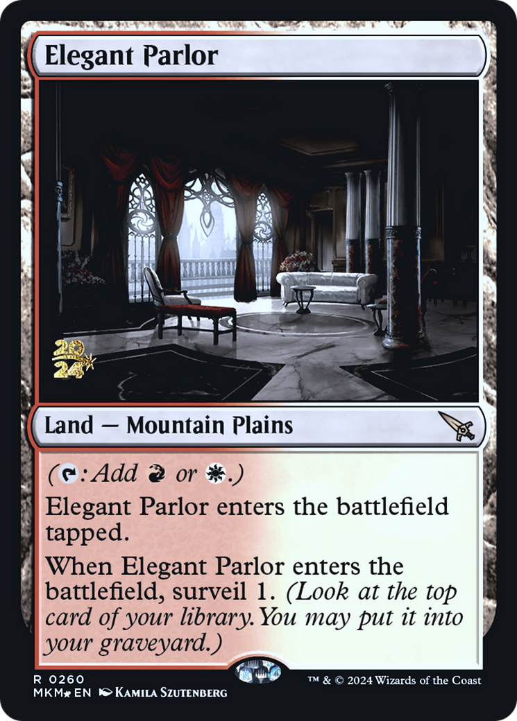 Elegant Parlor [Murders at Karlov Manor Prerelease Promos] | Rook's Games and More